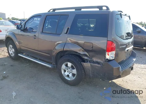 2008 Nissan Pathfinder S из США, поврежденный, VIN 5N1AR18U88C663295